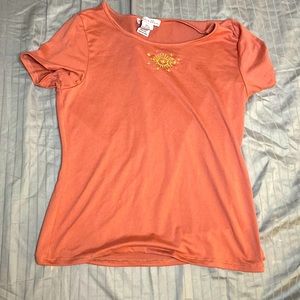 Girls sun design shirt
